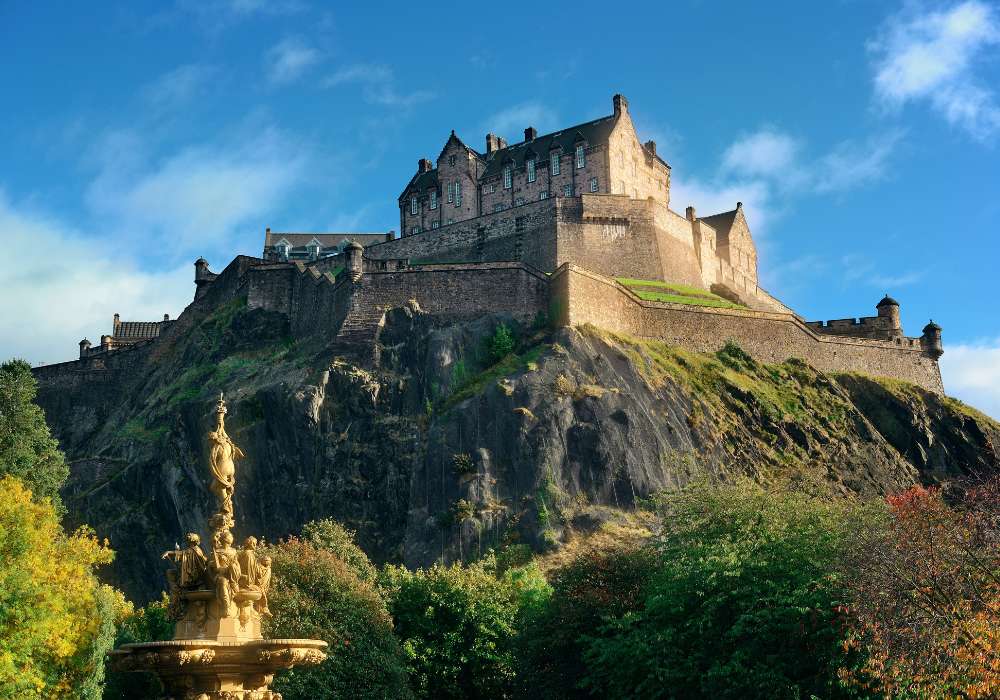 Edinburgh Castle for kids