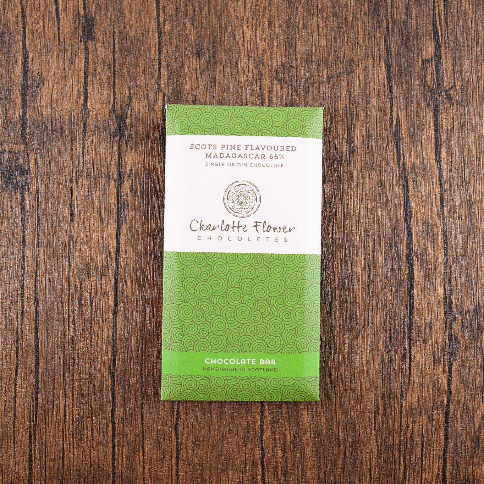 Charlotte flower chocolate