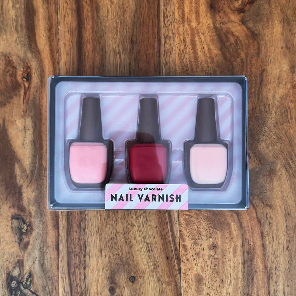 Chocolate Nail Varnish Set