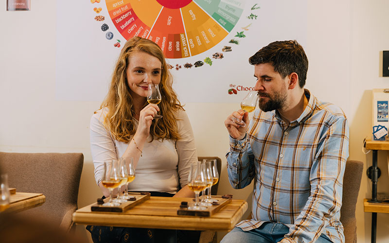 chocolate and whisky tour Edinburgh