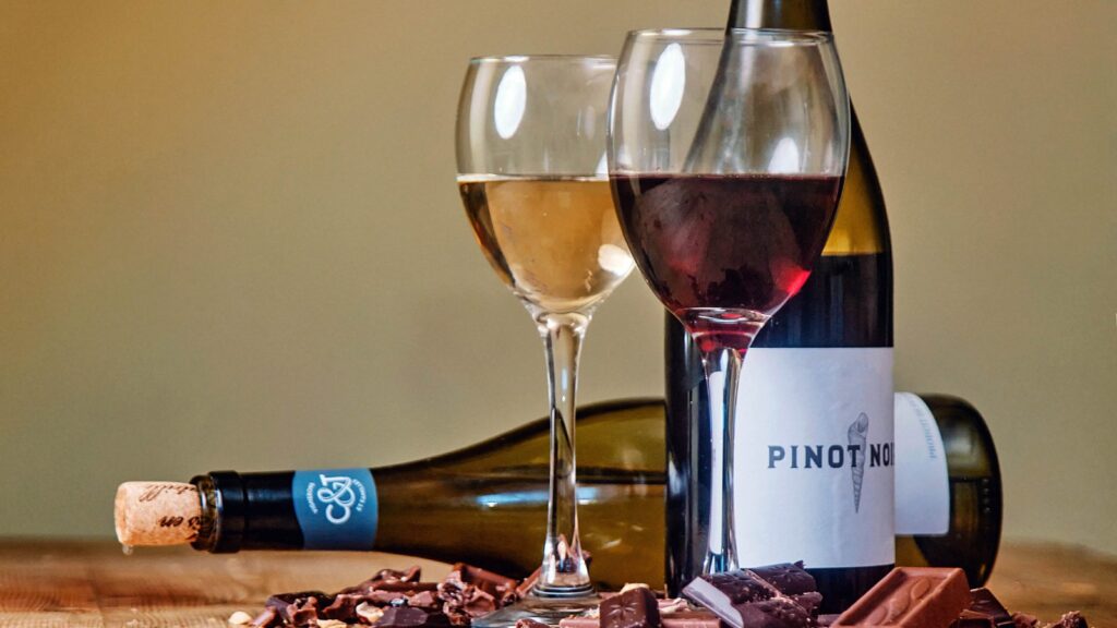 corporate event in Edinburgh wine and chocolate