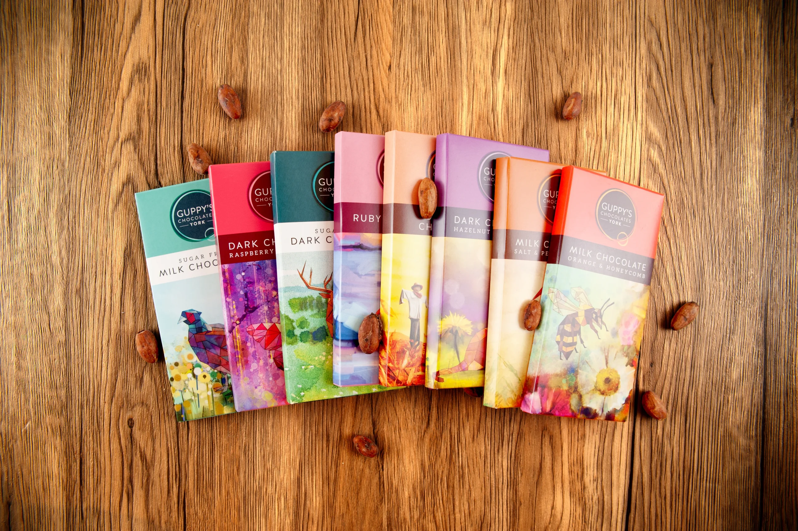 Guppy's chocolate selection