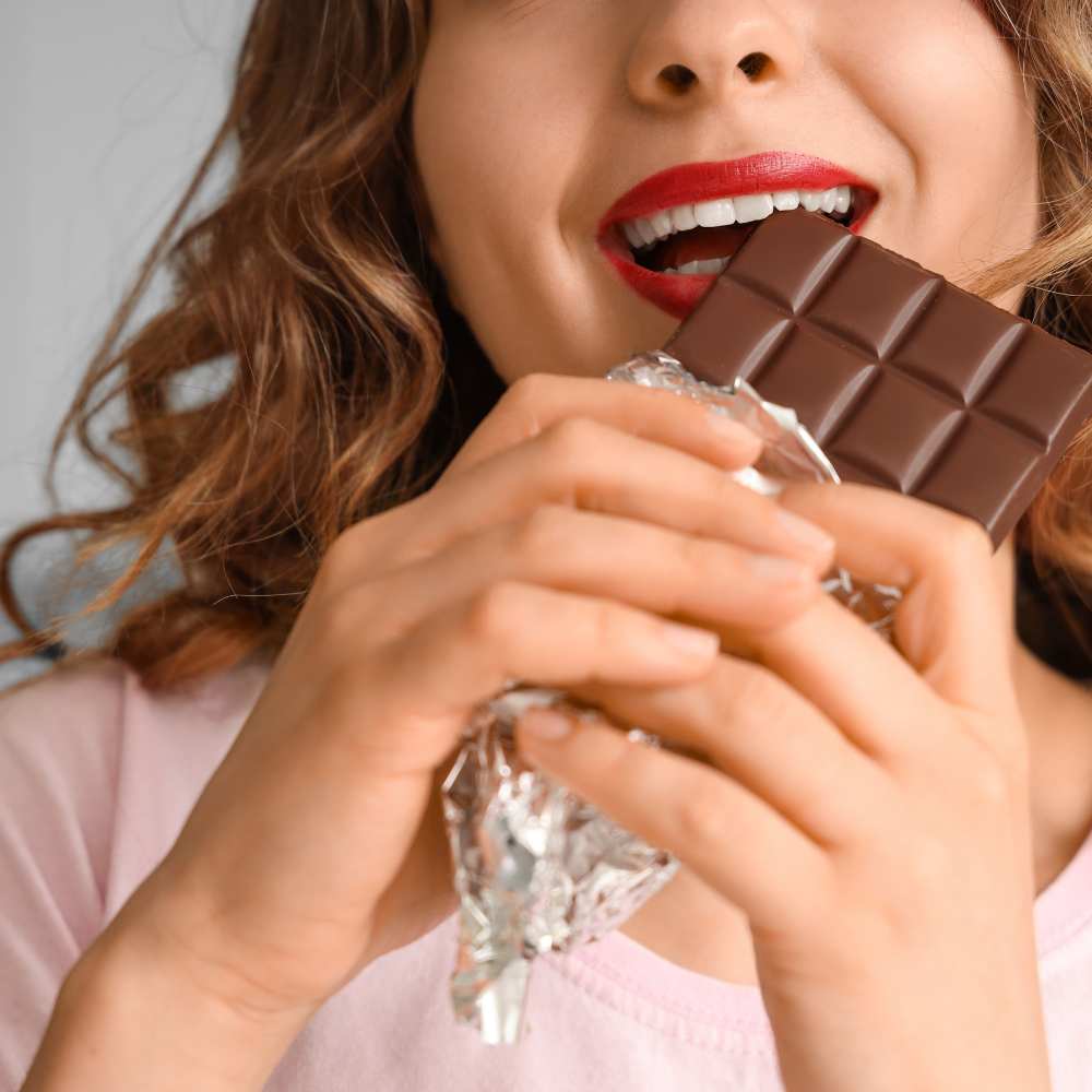 chocolate makes us happy