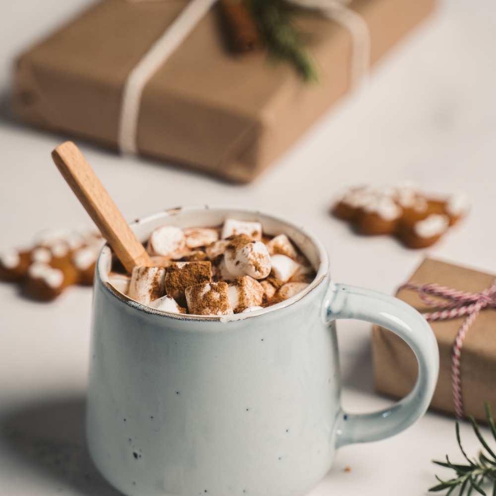 enjoy hot chocolate
