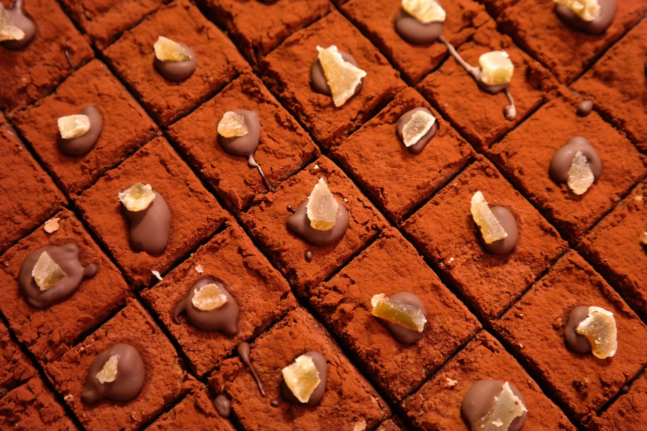christmas ginger chocolate