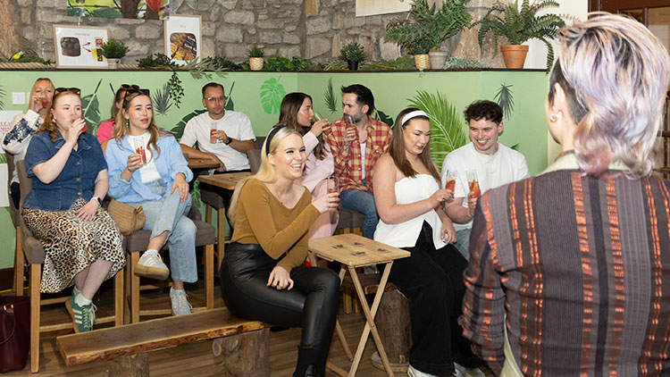 fun cocktail experience in Edinburgh