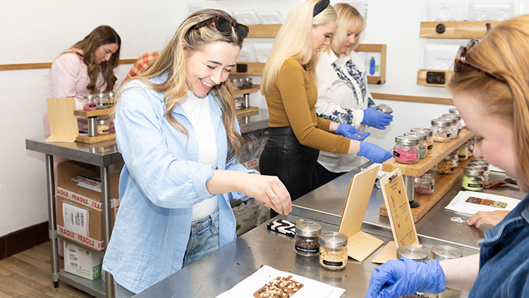 make your own chocolate bar Edinburgh