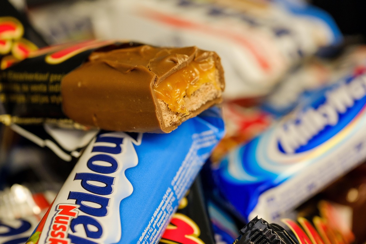 Chocolate bars different brans