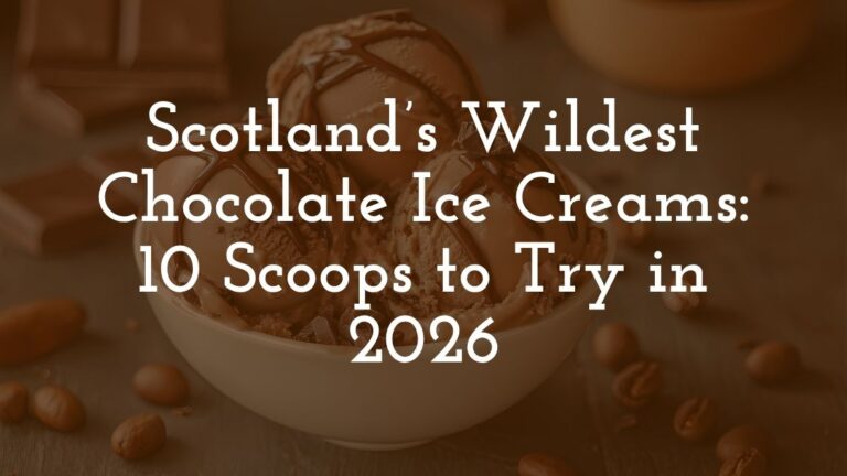 Scotland’s Wildest Chocolate Ice Creams