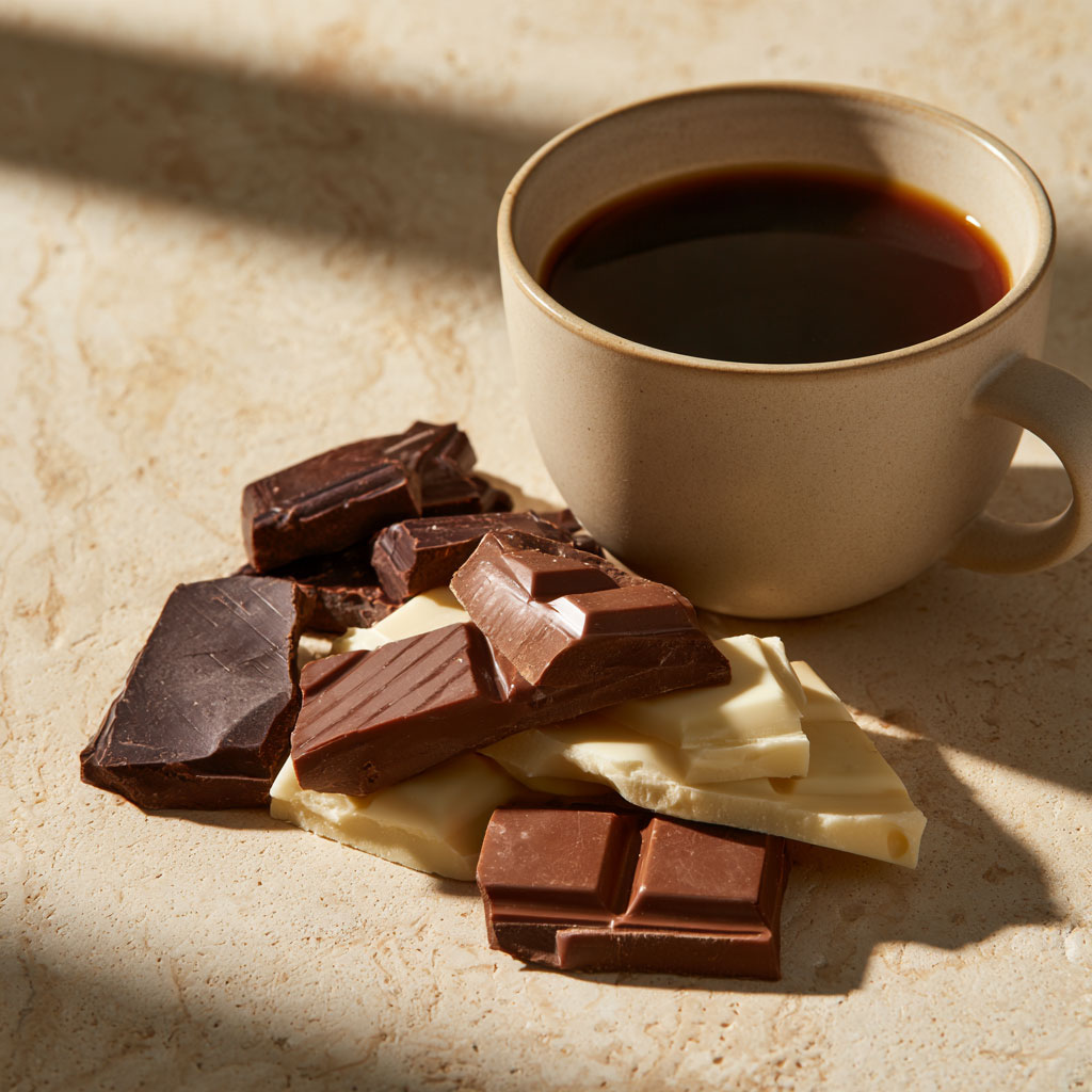 Does chocolate contain caffeine