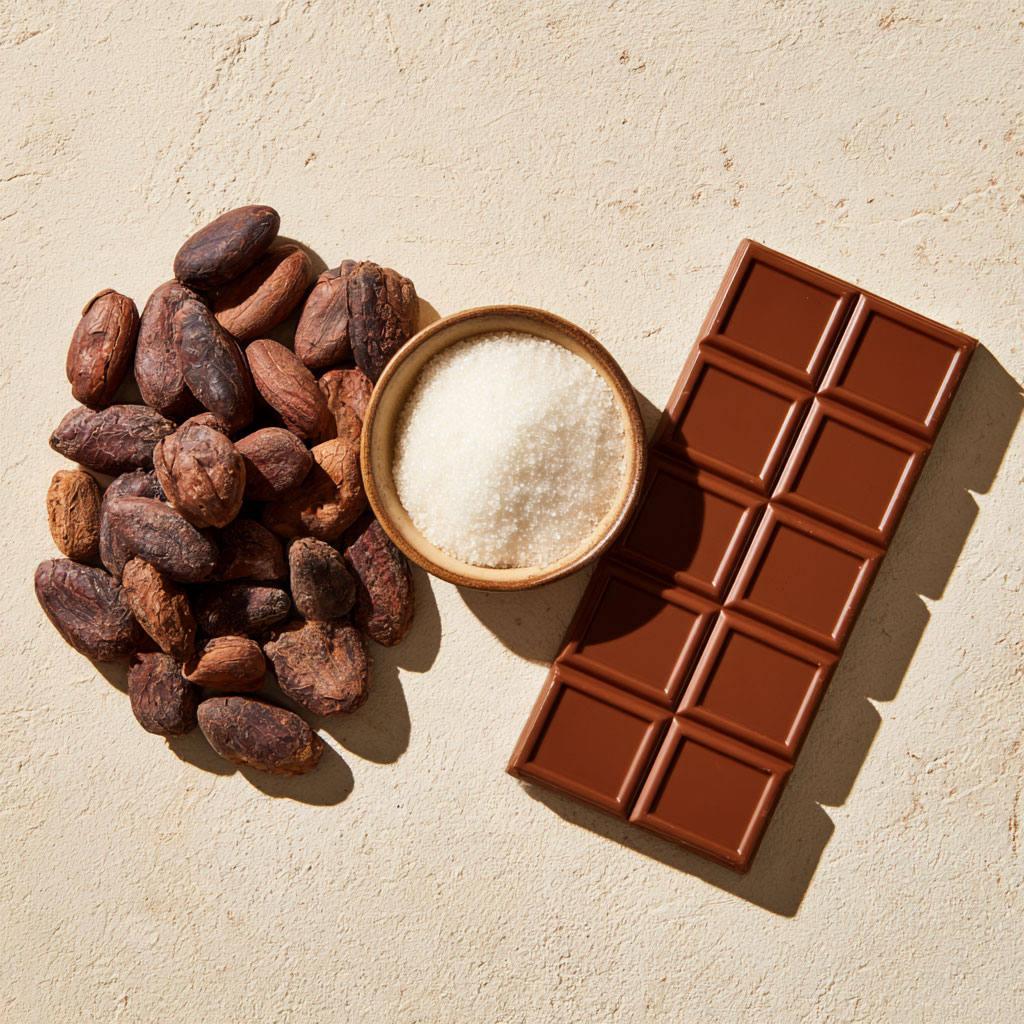 Is chocolate naturally sweet