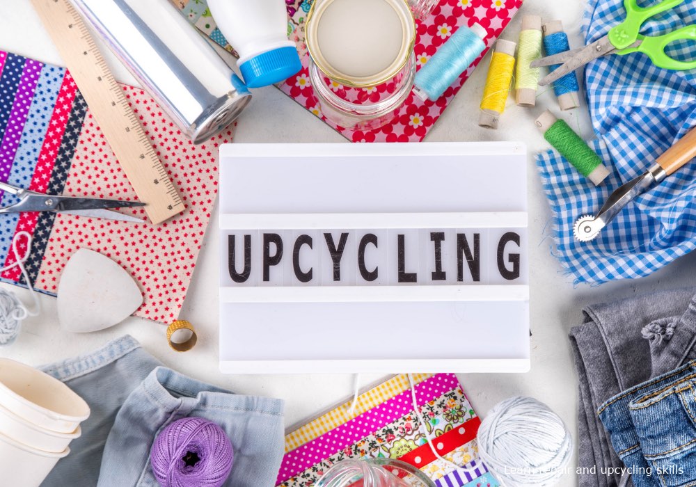 Learn repair and upcycling skills