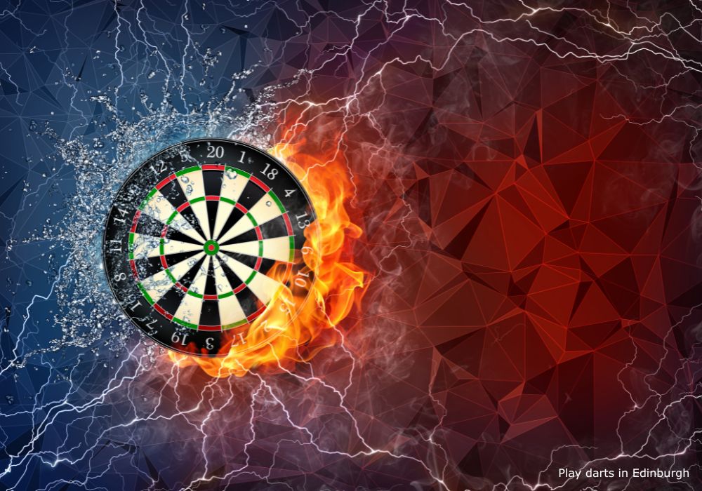 Play darts in Edinburgh