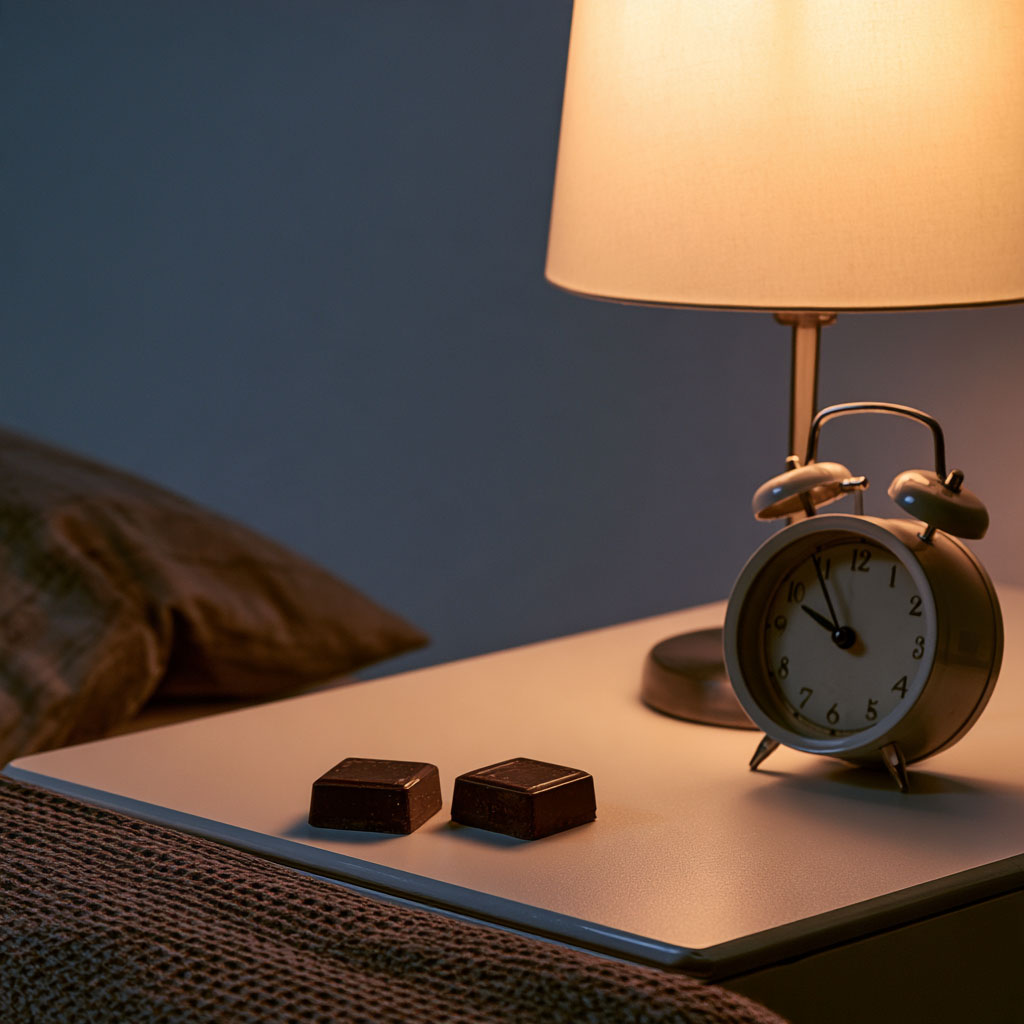 Will chocolate keep you awake all night