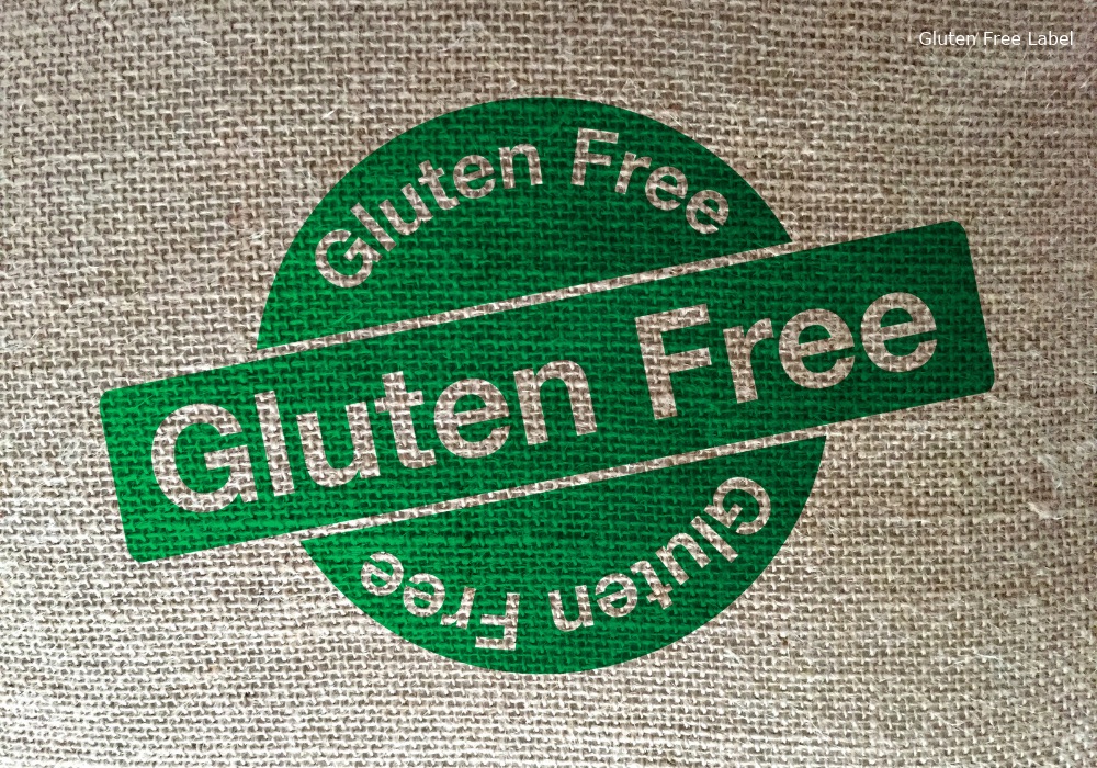 Gluten free label